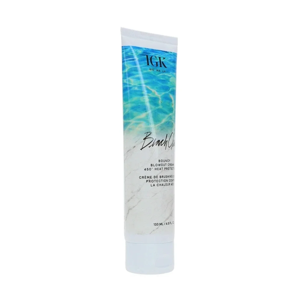 IGK‎ Beach Club Style-Memory Blowout Cream Heat Protectant Vegan 4.5 oz